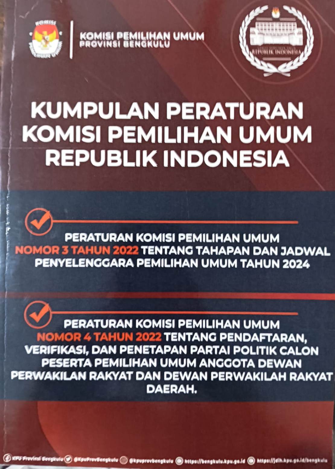 Kumpulan Peraturan Komisi Pemilihan Umum Republik Indonesia 